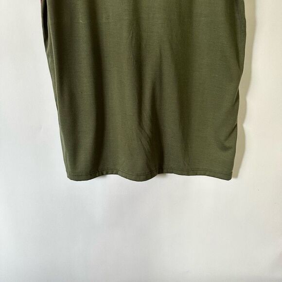 Revival Outfitters Color Block Short Sleeve Blouse Sz XL #H1032 - Picture 11 of 12